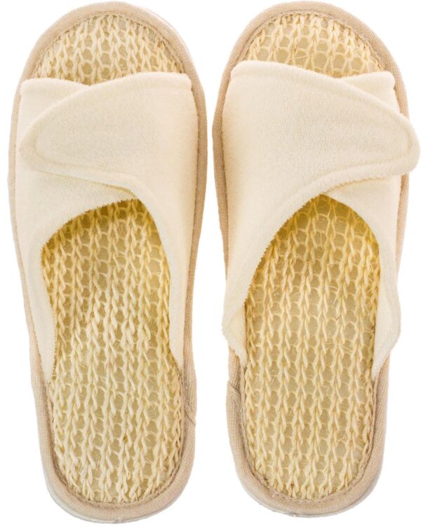 Sisal & Terrycloth Bath & Spa Slippers