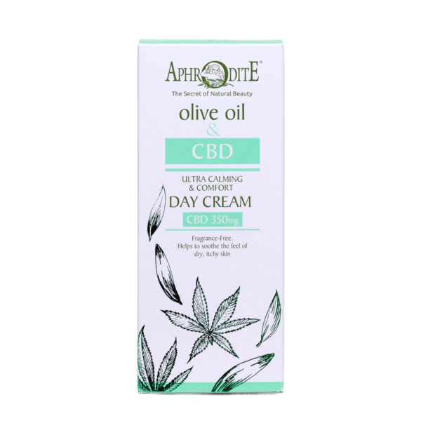 Aphrodite Olive Oil & CBD Day Cream (CBD 350mg)