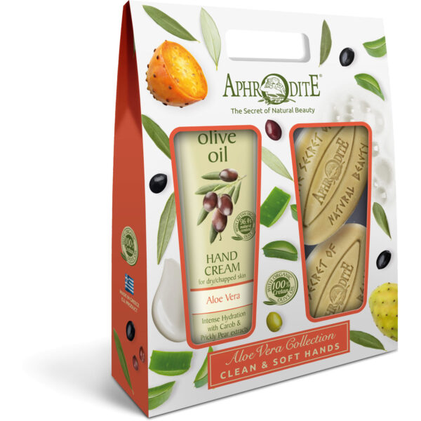 Aphrodite Clean & Soft Hands Kit Aloe Vera - Image 2