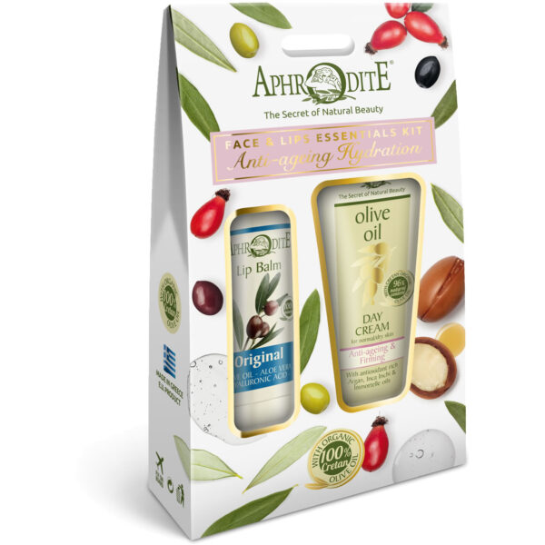 Aphrodite Face & Lips Essentials Kit Anti-Ageing Hydration - Image 2