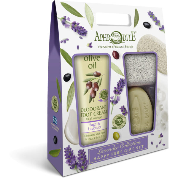 Aphrodite Happy Feet Gift Set Lavender - Image 2