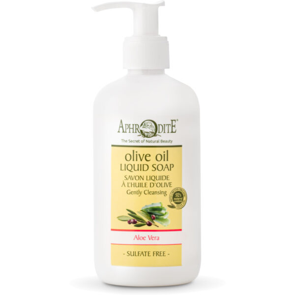 Aphrodite Liquid Hand Soap with Aloe Vera - Image 2