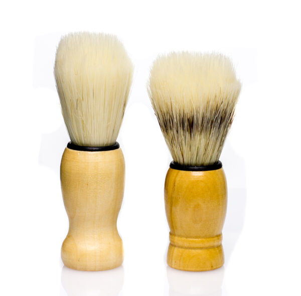 Rustic Natural Bristled Shaving Brushes