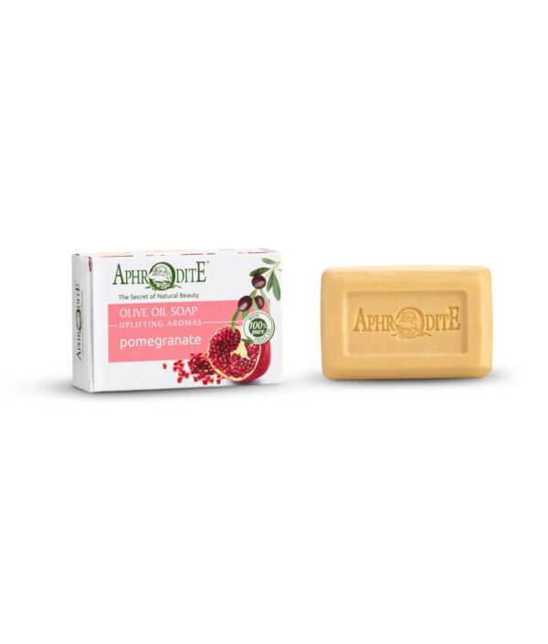 Aphrodite Olive Oil Soap with Pomegranate