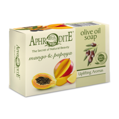 Aphrodite Olive oil soap with Mango & Papaya (Z-71)