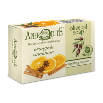 Aphrodite Olive Oil Soap with Orange and Cinnamon (APH-Z-79)