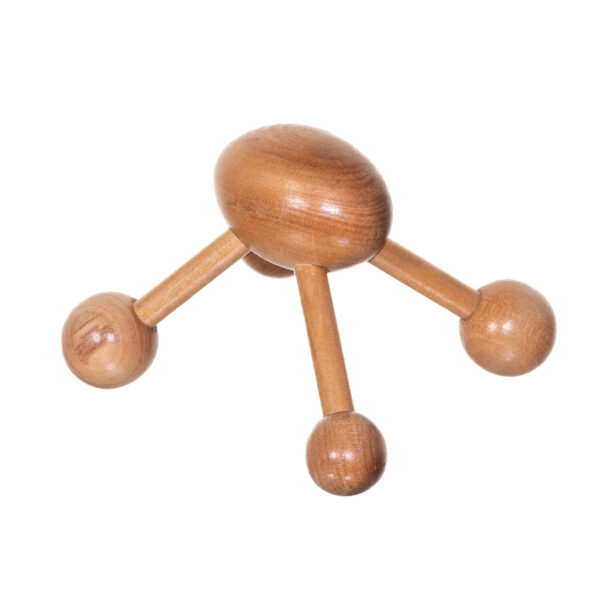 wood four point massager