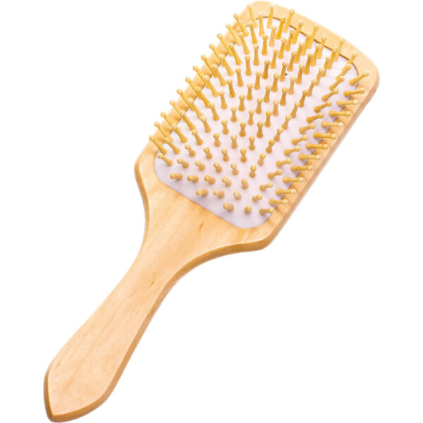 Large Wood Paddle Brush