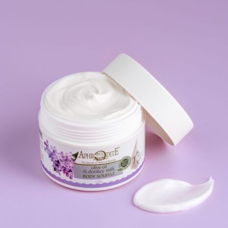 Aphrodite Donkey Milk Body Souffle with Lilac Product Family