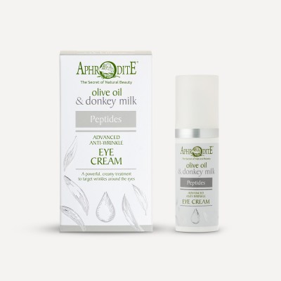 Aphrodite Olive Oil & Donkey Milk Peptide Advanced anti-wrinkle-eye-cream
