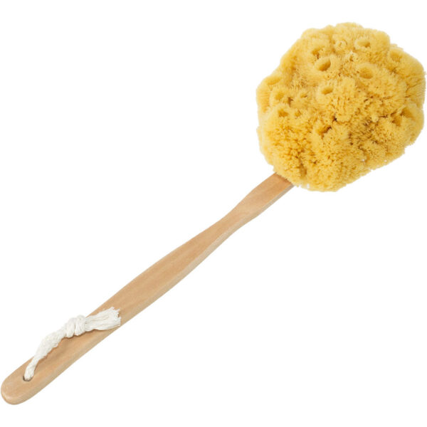 Yellow Sea Sponge Bath Brush measurements