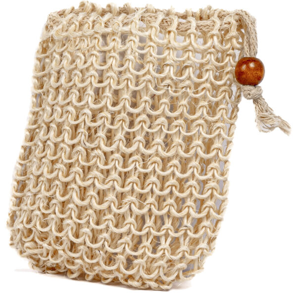 Sisal Drawstring Soap Pouch - Image 6