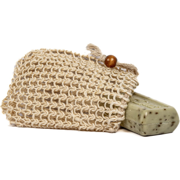 Sisal Drawstring Soap Pouch - Image 7