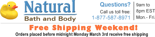 Natural Bath & body Shop free shipping