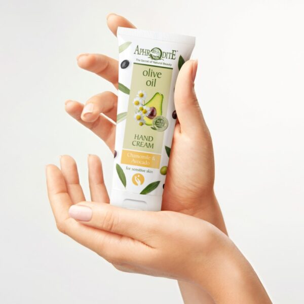 Aphrodite Hand Cream with Chamomile & Avocado - Image 5