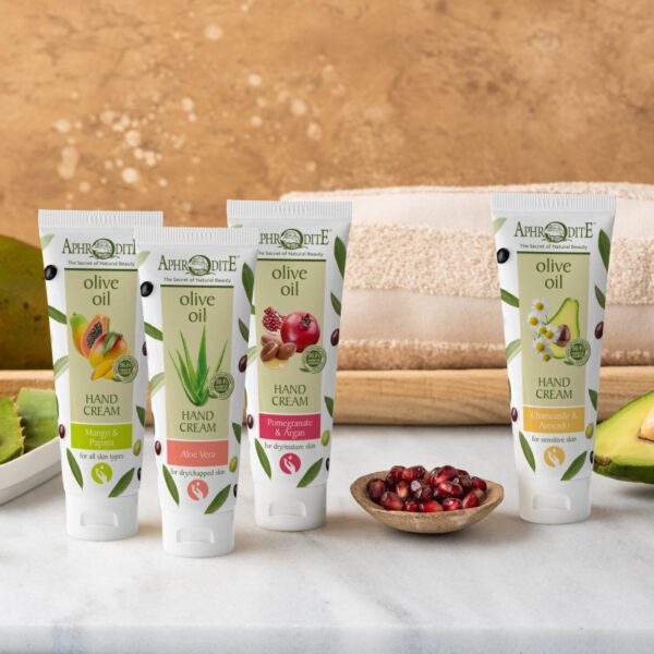 Aphrodite Hand Cream with Chamomile & Avocado - Image 6