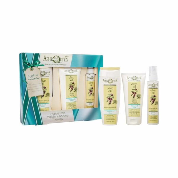 Aphrodite Hair Care Moisture and Shine Gift Set Ingredients